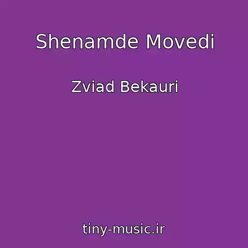 کاور آهنگ Shenamde Movedi از Zviad Bekauri