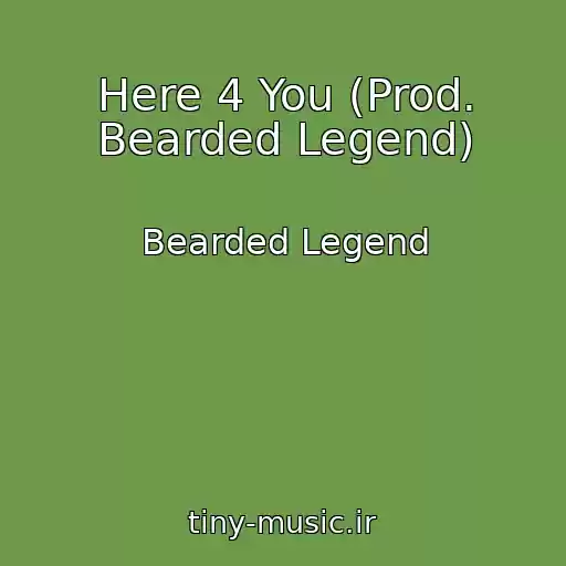 کاور آهنگ Here 4 You (Prod. Bearded Legend) از Bearded Legend
