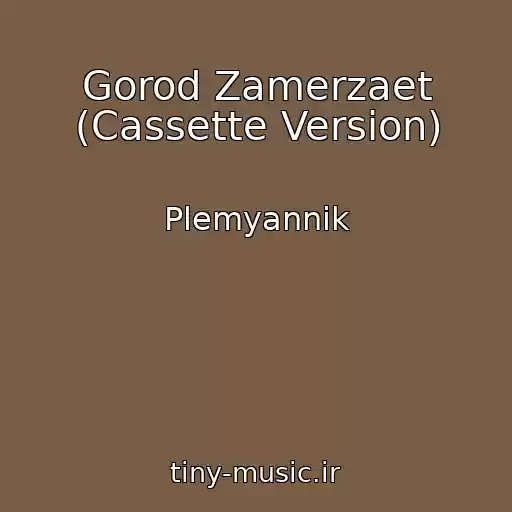 کاور آهنگ Gorod Zamerzaet (Cassette Version) از Plemyannik