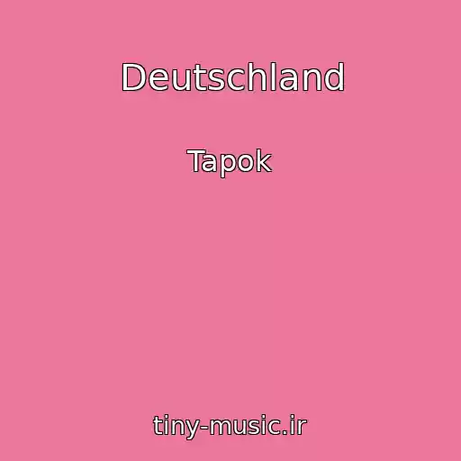 کاور آهنگ Deutschland از Tapok