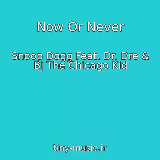 کاور آهنگ Now Or Never از Snoop Dogg Feat. Dr. Dre & Bj The Chicago Kid