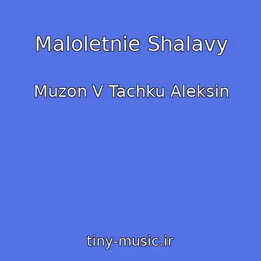 کاور آهنگ Maloletnie Shalavy از Muzon V Tachku Aleksin