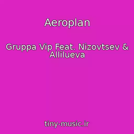کاور آهنگ Aeroplan از Gruppa Vip Feat. Nizovtsev & Allilueva