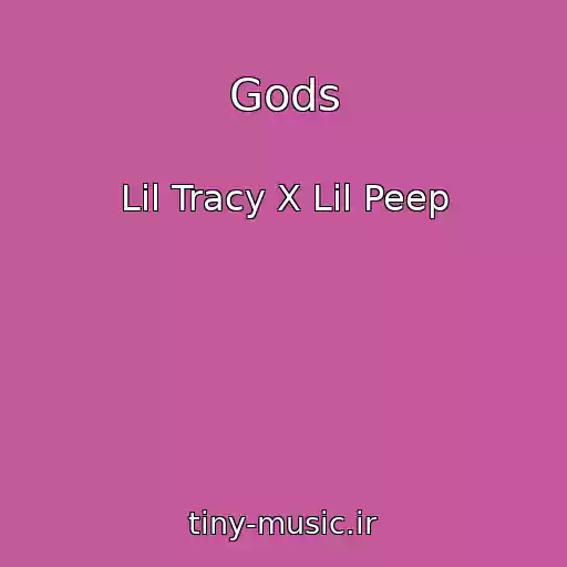کاور آهنگ Gods از Lil Tracy X Lil Peep