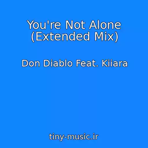 کاور آهنگ You're Not Alone (Extended Mix) از Don Diablo Feat. Kiiara