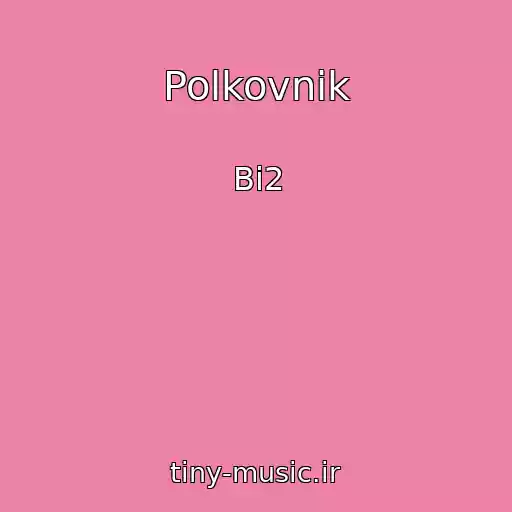 کاور آهنگ Polkovnik از Bi2