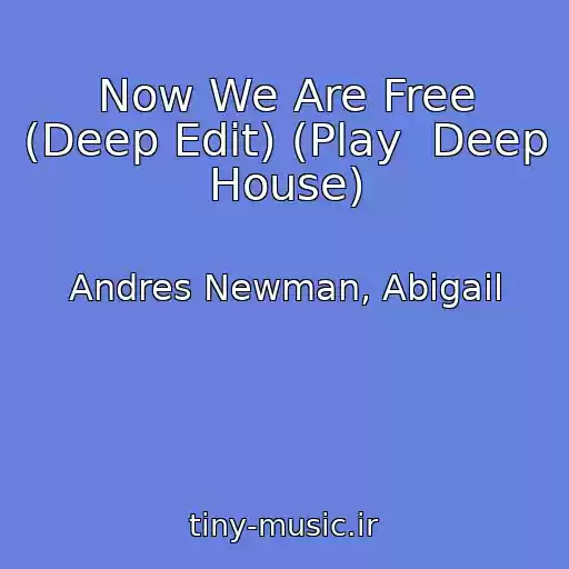 کاور آهنگ Now We Are Free (Deep Edit) (Play  Deep House) از Andres Newman, Abigail