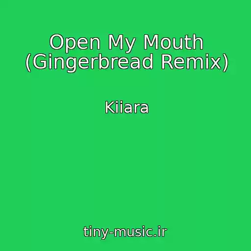کاور آهنگ Open My Mouth (Gingerbread Remix) از Kiiara