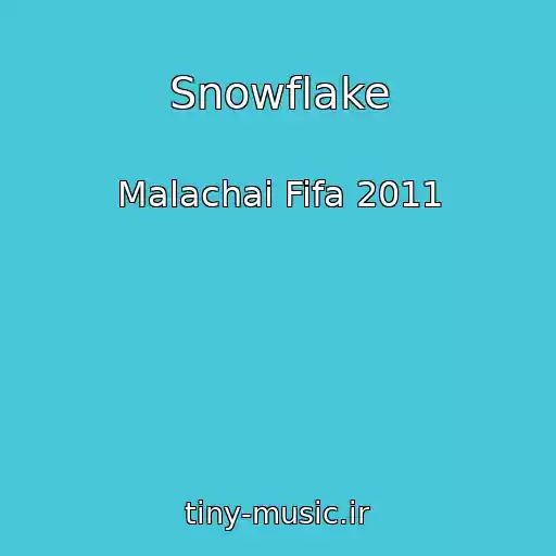 کاور آهنگ Snowflake از Malachai Fifa 2011