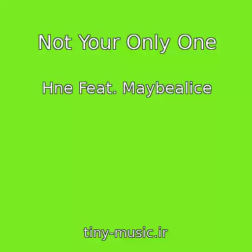 کاور آهنگ Not Your Only One از Hne Feat. Maybealice