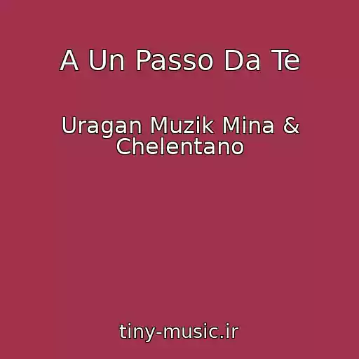 کاور آهنگ A Un Passo Da Te از Uragan Muzik Mina & Chelentano
