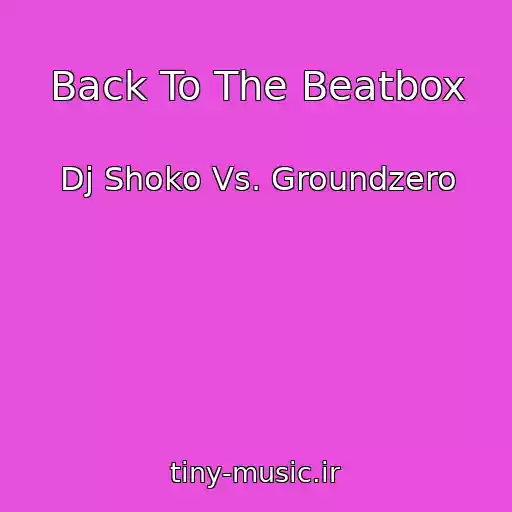 کاور آهنگ Back To The Beatbox از Dj Shoko Vs. Groundzero