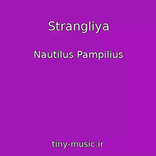 کاور آهنگ Strangliya از Nautilus Pampilius