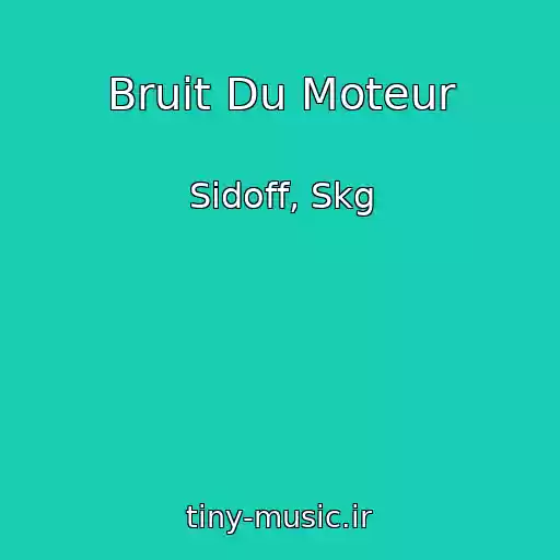 کاور آهنگ Bruit Du Moteur از Sidoff, Skg