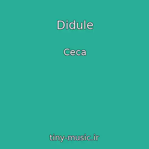 کاور آهنگ Didule از Ceca