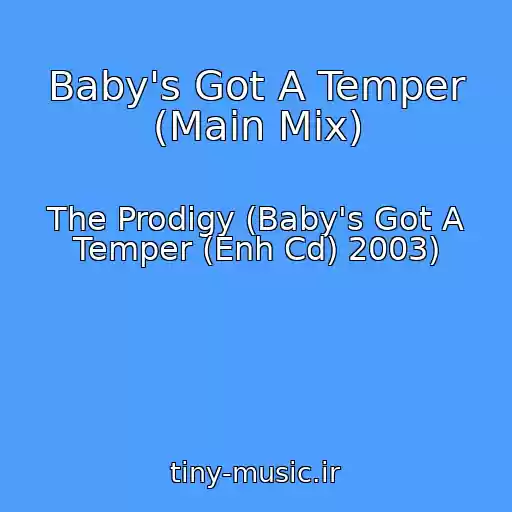 کاور آهنگ Baby's Got A Temper (Main Mix) از The Prodigy (Baby's Got A Temper (Enh Cd) 2003)