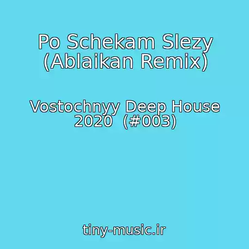 کاور آهنگ Po Schekam Slezy (Ablaikan Remix) از Vostochnyy Deep House 2020  (#003)