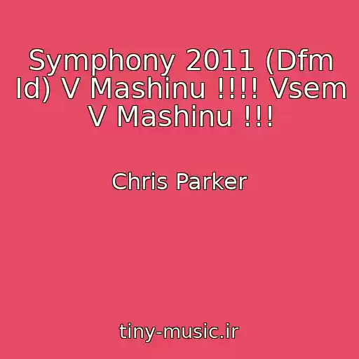 کاور آهنگ Symphony 2011 (Dfm Id) V Mashinu !!!! Vsem V Mashinu !!! از Chris Parker