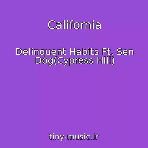 کاور آهنگ California از Delinquent Habits Ft. Sen Dog(Cypress Hill)