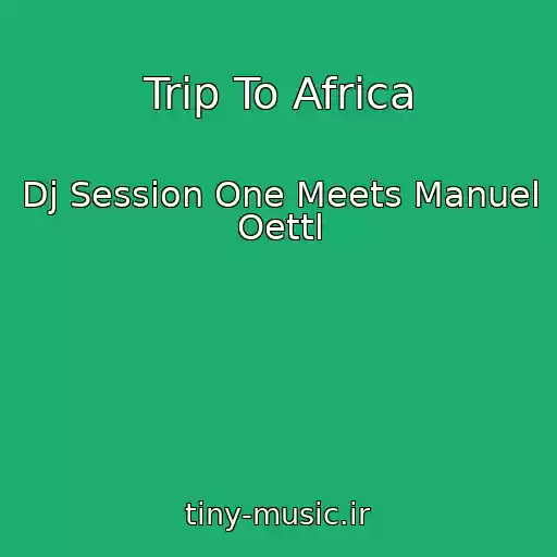 کاور آهنگ Trip To Africa از Dj Session One Meets Manuel Oettl