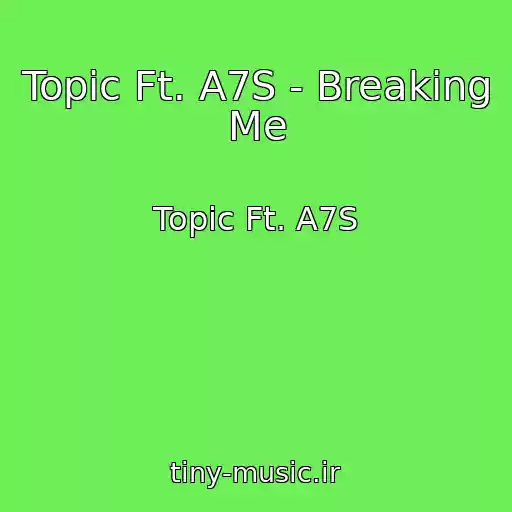 کاور آهنگ Topic Ft. A7S - Breaking Me از Topic Ft. A7S