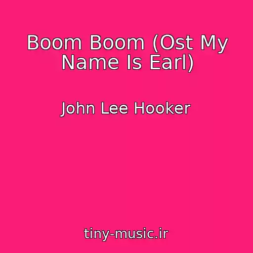 کاور آهنگ Boom Boom (Ost My Name Is Earl) از John Lee Hooker
