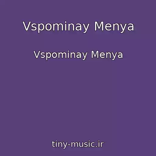 کاور آهنگ Vspominay Menya از Vspominay Menya