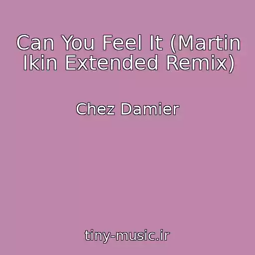 کاور آهنگ Can You Feel It (Martin Ikin Extended Remix) از Chez Damier