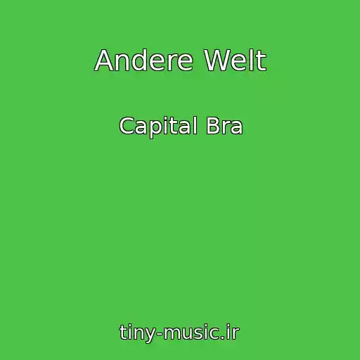 کاور آهنگ Andere Welt از Capital Bra