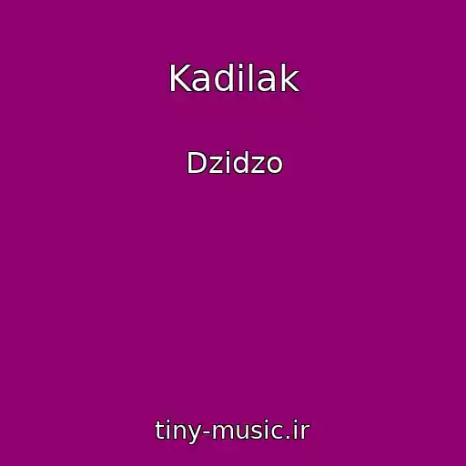 کاور آهنگ Kadіlak از Dzіdzo