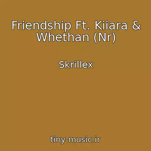 کاور آهنگ Friendship Ft. Kiiara & Whethan (Nr) از Skrillex