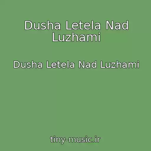 کاور آهنگ Dusha Letela Nad Luzhami از Dusha Letela Nad Luzhami
