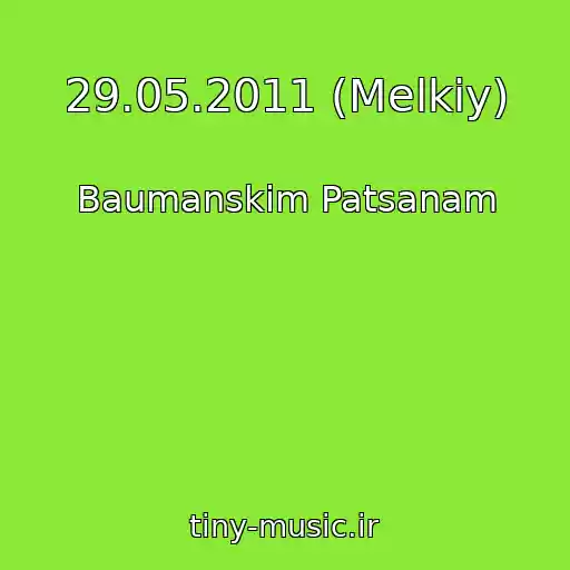 کاور آهنگ 29.05.2011 (Melkiy) از Baumanskim Patsanam