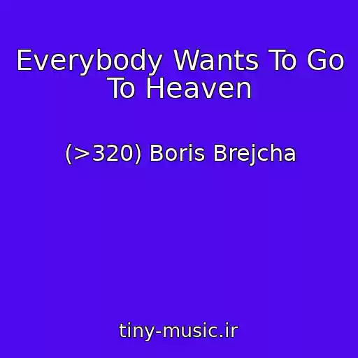 کاور آهنگ Everybody Wants To Go To Heaven از (>320) Boris Brejcha