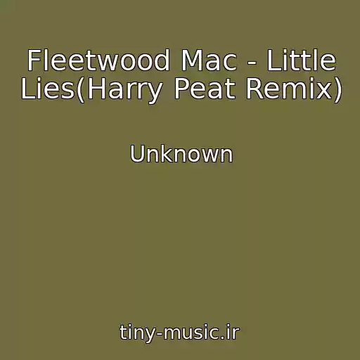 کاور آهنگ Fleetwood Mac - Little Lies(Harry Peat Remix) از Unknown