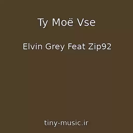 کاور آهنگ Ty Moë Vse از Elvin Grey Feat Zip92