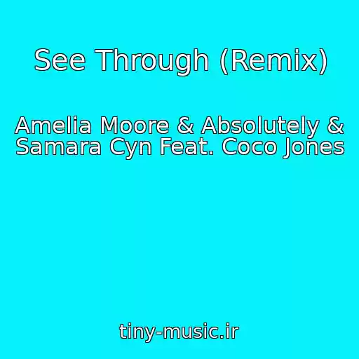 کاور آهنگ See Through (Remix) از Amelia Moore & Absolutely & Samara Cyn Feat. Coco Jones