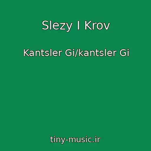 کاور آهنگ Slezy I Krov از Kantsler Gi/kantsler Gi
