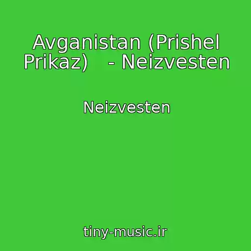 کاور آهنگ Avganistan (Prishel Prikaz)   - Neizvesten از Neizvesten