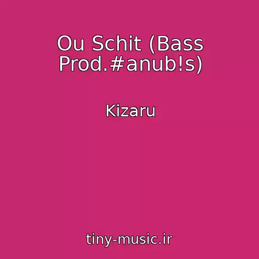 کاور آهنگ Ou Schit (Bass Prod.#anub!s) از Kizaru