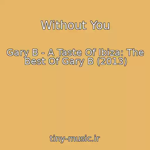 کاور آهنگ Without You از Gary B - A Taste Of Ibiza: The Best Of Gary B (2013)