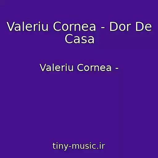 کاور آهنگ Valeriu Cornea - Dor De Casa از Valeriu Cornea -