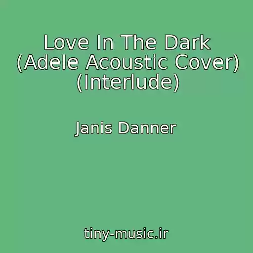 کاور آهنگ Love In The Dark (Adele Acoustic Cover) (Interlude) از Janis Danner