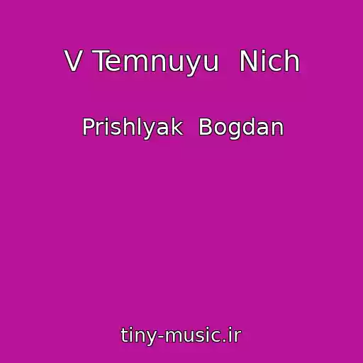 کاور آهنگ V Temnuyu  Nіch از Prishlyak  Bogdan