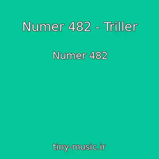کاور آهنگ Numer 482 - Triller از Numer 482