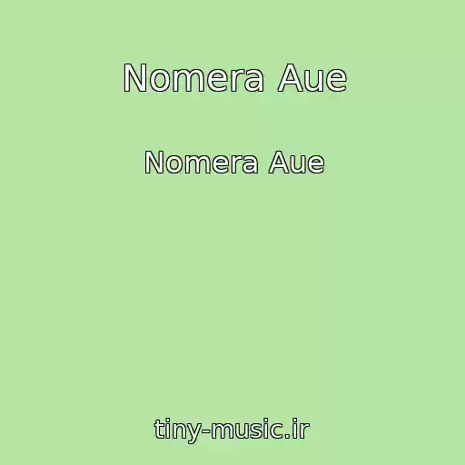 کاور آهنگ Nomera Aue از Nomera Aue
