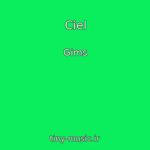 کاور آهنگ Ciel از Gims