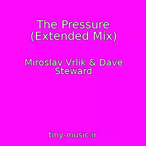 کاور آهنگ The Pressure (Extended Mix) از Miroslav Vrlik & Dave Steward