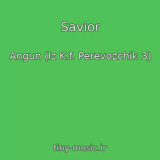 کاور آهنگ Savior از Angun (Iz K.f. Perevozchik 3)