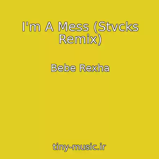 کاور آهنگ I'm A Mess (Stvcks Remix) از Bebe Rexha